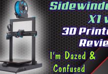 Artillery Sidewinder X1 v4 3D Printer Review