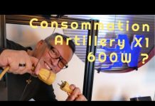 L'Artillery Sidewinder X1 consomme 600W ?