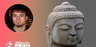 ZClassroom LIVE – Workflow Basics: Cleaning up Scan Data – Pixologic Joseph Drust – ZBrush 2020
