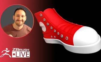 Create a Sneaker for your TMNT 3D Character in ZBrush – Michael Pavlovich – Part 2