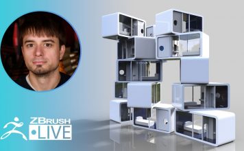 ZClassroom LIVE: Modeling Basics: Concept Building – Joseph Drust – ZBrush 2020