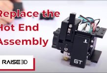 How to Replace the Hot End Assembly on a Raise3D E2 3D printer | Raise3D Academy