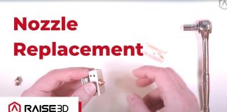 Nozzle Replacement for Pro2 Series 3D Printers | RaiseAcademy
