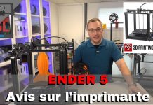 Ender 5 : Avis sur l'imprimante