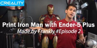 Print Iron Man using the Ender5 Plus Made by Frankly #Episode 2