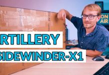 Was live: Artillery Sidewinder-X1 v4 unboxing – Finally a mature CR-10 competitor?