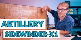 Was live: Artillery Sidewinder-X1 v4 unboxing – Finally a mature CR-10 competitor?