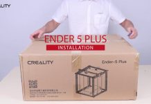 Creality Ender-5 Plus Unboxing Build and Set Up!