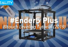 Creality Ender-5 Plus Bltouch Leveling Tutorial (2019)