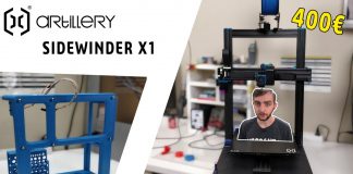 SIDEWINDER X1 : La 3D Grand Format !