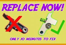 Artillery Sidewinder X1 -STOP NOW! Replace this part!