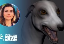 Sculpting a happy dog – Ana Carolina Pereira – ZBrush 2020