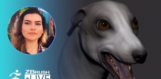 Sculpting a happy dog – Ana Carolina Pereira – ZBrush 2020