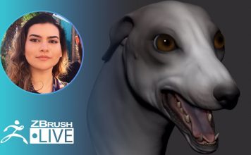 Sculpting a happy dog – Ana Carolina Pereira – ZBrush 2020