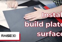 Build Surface Installation | Raise3D Quick Tech Tip