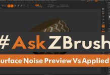 #AskZBrush: “Why does Surface Noise look different after it is applied?”