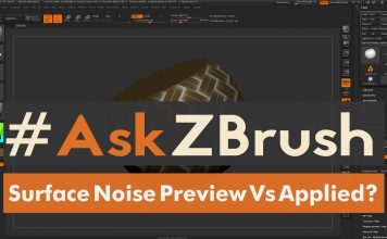 #AskZBrush: “Why does Surface Noise look different after it is applied?”