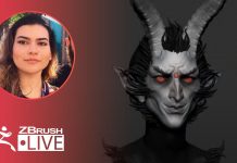 3D Sculpting Krampus in ZBrush ! – Ana Carolina Pereira – ZBrush 2021