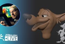 3D Model a Disney Style Canine Character in ZBrush #withme ! – Shane Olson – Part 1