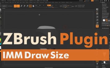 IMM Draw Size – Pixologic's ZBrush Plugin