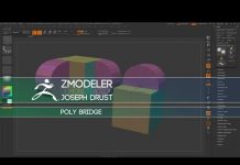ZBrush ZModeler Polygon Actions – Poly Bridge