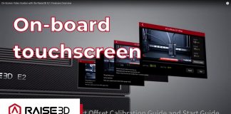 On-Screen Video Guides with the Raise3D E2 | Features Overview