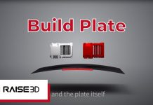 E2 3D Printer Flexible Build Plate | Raise3D Features Overview