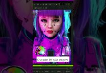 character creator 4 #3drenders #cyberpunk #characterdesign #zbrush #3d #3danimation #blender