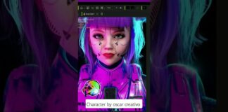 character creator 4 #3drenders #cyberpunk #characterdesign #zbrush #3d #3danimation #blender