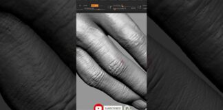 Sculpting Detail in Zbrush so Cool🤩#zbrush #3dmodeling #pankarts #3dsculpting