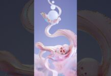 Making of “Flower #1” #zbrush #sculpt #digitalart #surrealism