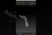 Zbrush quick tip. Transpose Tool behaving strangely. #zbrush #tips #shorts