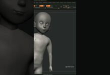 3D character Sculpting in Zbrush #3d #character #3dcharactermodeling #sculpting #art #zbrush