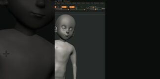 3D character Sculpting in Zbrush #3d #character #3dcharactermodeling #sculpting #art #zbrush