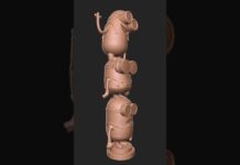 Minions #3d #zbrush #3dprinting #3dmodel #3dprint #3dart #art