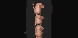 Minions #3d #zbrush #3dprinting #3dmodel #3dprint #3dart #art