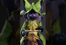 2021 vs 2023✌🏼 #blender3d #digitalart #3dart #3dcharacter #zbrush