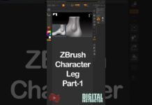 ZBrush – Character Hand #hand #zbrush #3dmodeling #sculpting #shorts @zartforaj60