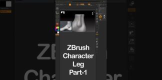 ZBrush – Character Hand #hand #zbrush #3dmodeling #sculpting #shorts @zartforaj60
