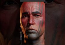 Pores on pores! #digitalart #zbrush #handpainted #substancepainter #unrealengine #howto #3d blender