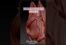 #commission #customdoll #zbrush #ooakdoll #3dprinted #3dprinting #3d #digitalart #commissionart