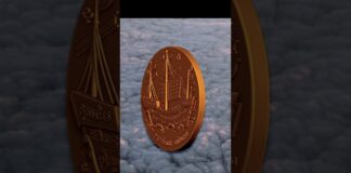 งานปั้นต้นแบบเหรียญ #3d #digitalart #sculpture #zbrush