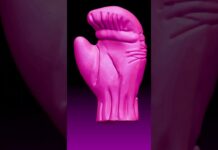 Box Gloves | ZBrush | Speed Sculpting | Timelapse #shorts #short