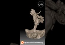 Demon Miniature – Zbrush – STL file