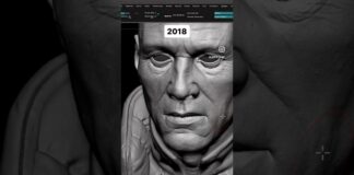 7 years of art 🙃 #digitalart #zbrush #3d #blender #substancepainter #howto #sculpt #art