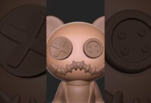 3d sculpting #3d #zbrush #3dprinting #3dmodel #3dprint #3dart #zbrush