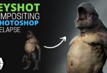 ZBrush to Keyshot to Photoshop Timelapse – ‘Troll’ Study