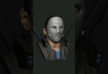 Assassin John #3d #zbrush #3dprinting #3dmodel #3dprint #3dart #shorts