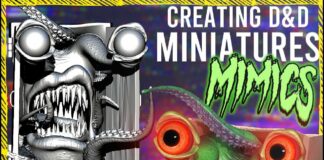 From ZBrush to Realms: Creating a DnD Mimic for 3D Printing | ZBrush Sculpting & Elegoo Saturn S