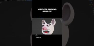 Painting a stylized animal sculpt. #blender #blender3d #sculpting #zbrush #gamedev #indiedev #3dart